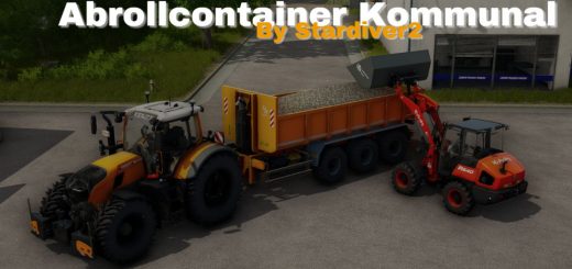 HKL roll -off container municipal V1.2