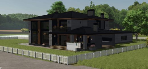 House 4 bedroom 3 bathrooms Style 1 V1.0