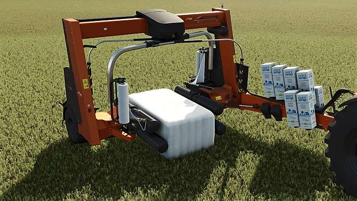 Kuhn bale wrapper SW 4014 v1.0
