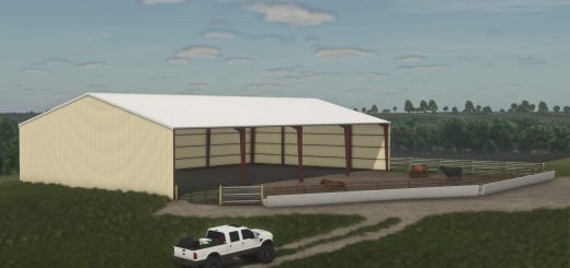 Large Metal Frame Shed v1.0