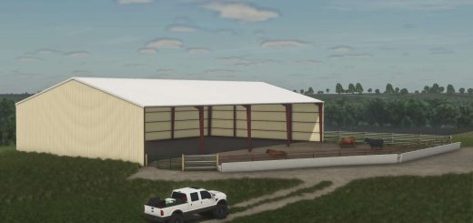 Large Metal Frame Shed v1.0