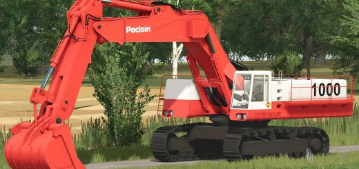 Poclain 1000 Excavator v1.0