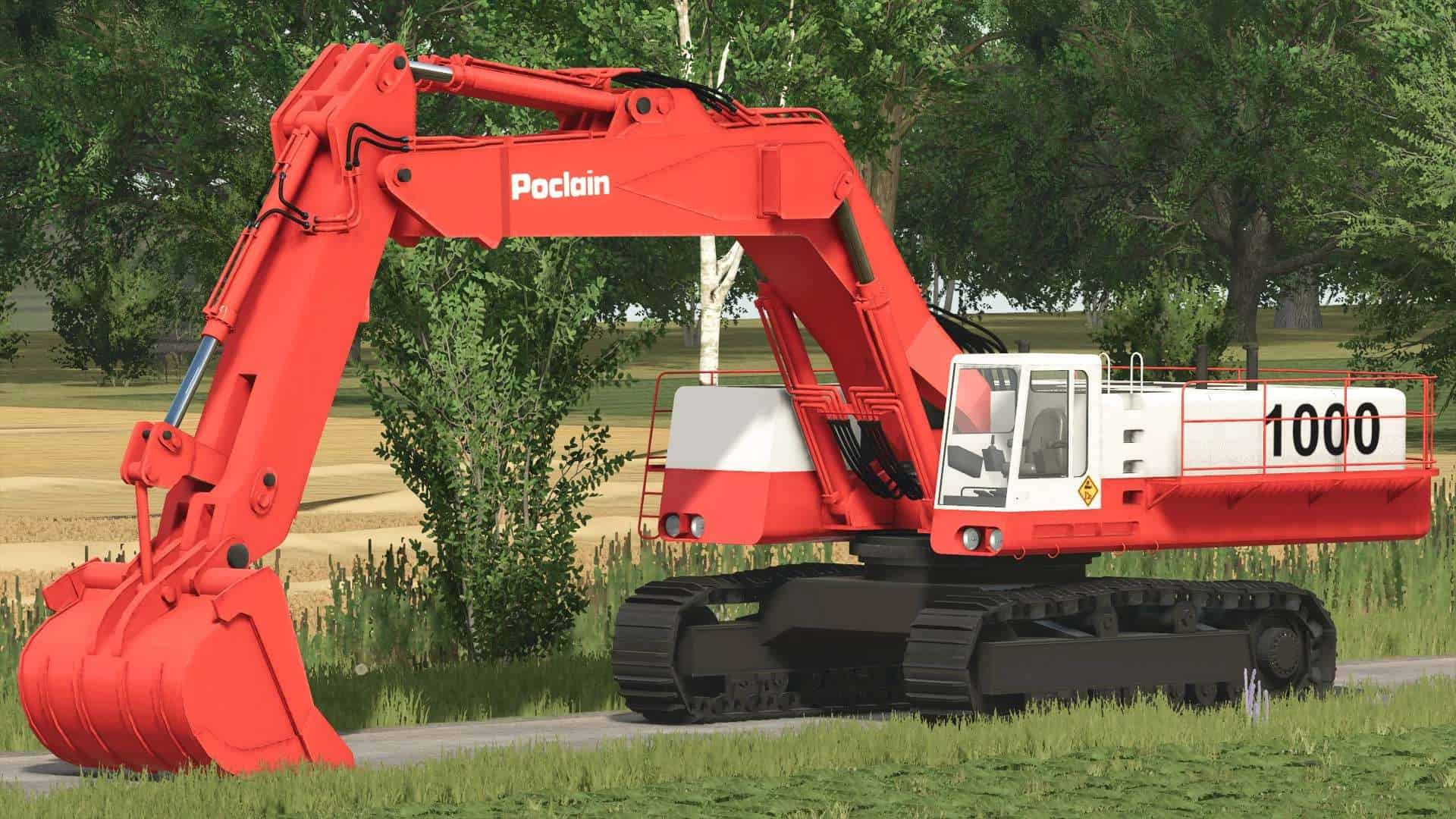 Poclain 1000 Excavator v1.0