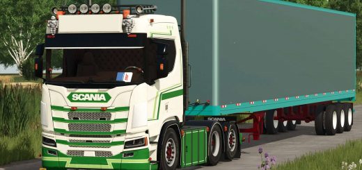 Scania NG Truck + Trailer v1.0