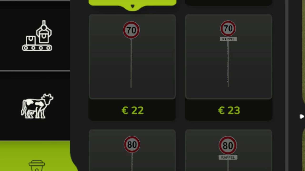 Sorting for panels and roads fr v1.0.0.1