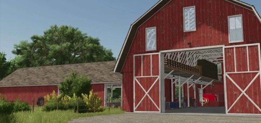 US Cow Barn With Vector v1.0