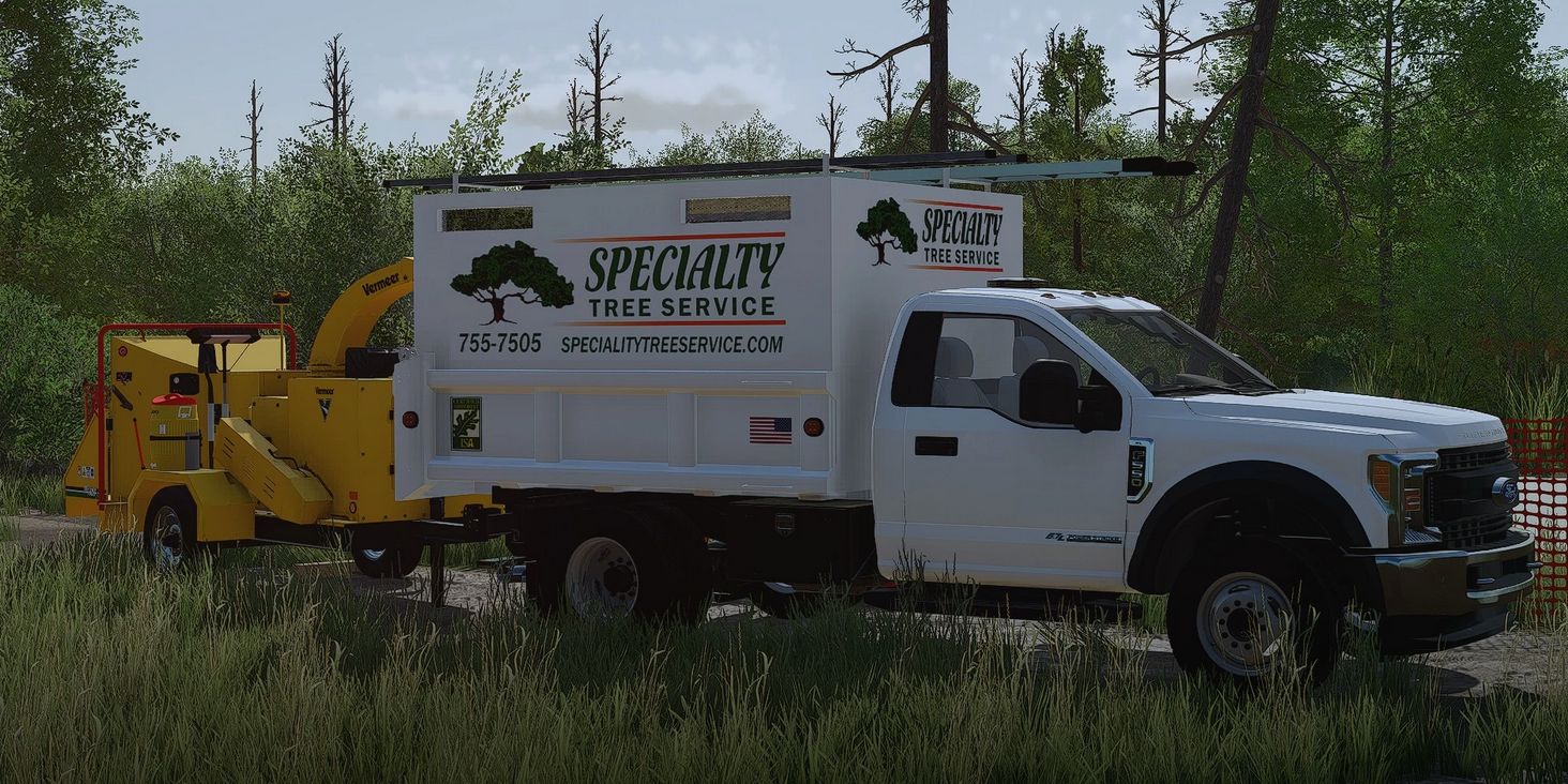 FS22 Tree Care Trucks Pack v1.0.