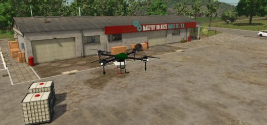 Agricultural drone for viticulture V1.0
