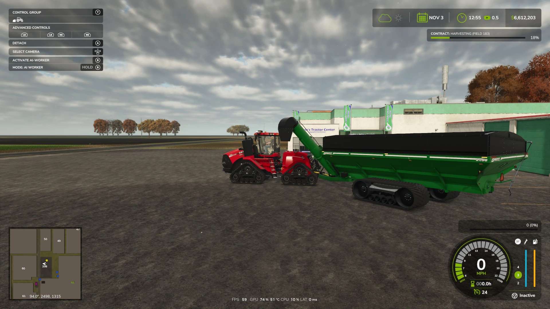 Brent 2096 Graincart v1.0