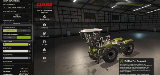 CLAAS SADDLE TRAC Pack Xerion4200 WobbyTec v1.0.0.3