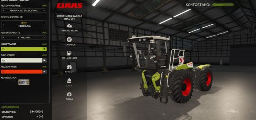 CLAAS SaddelTrac Pack Xerion 4200 WobbyTec V1.0.0.4