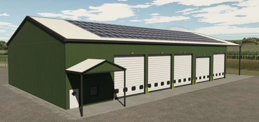Garage With Solar Panels v1.0