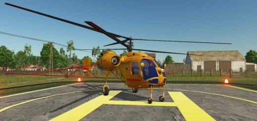 Helicopter KA26 Fertilizer Sprayer V1.0