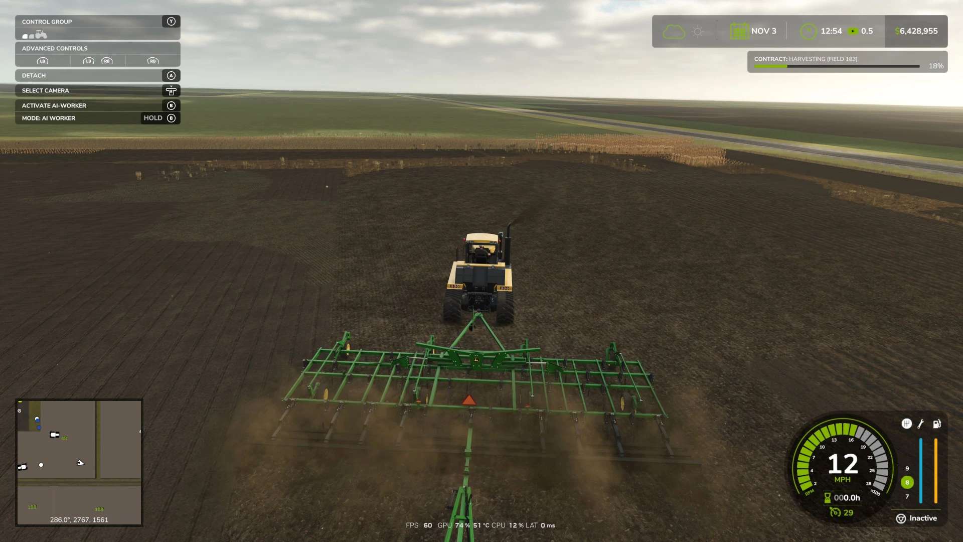 John Deere 2410 Cultivator v1.0