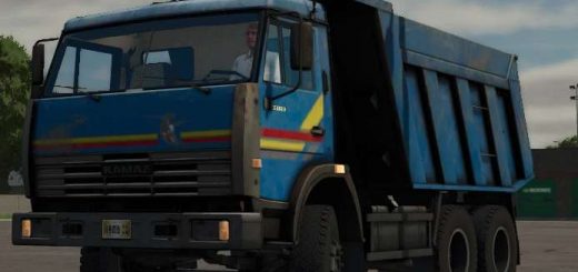 KamAZ 65115 Blue v1.0