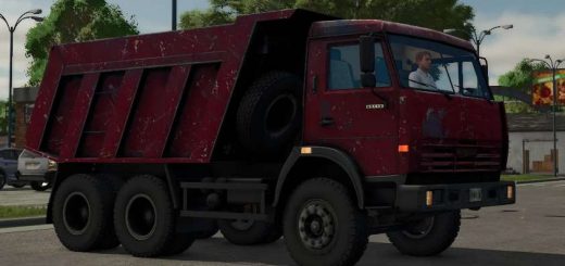 KamAZ 65115 Red v1.0