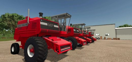 Massey Ferguson 8X0 Combines Overhauled v1.0