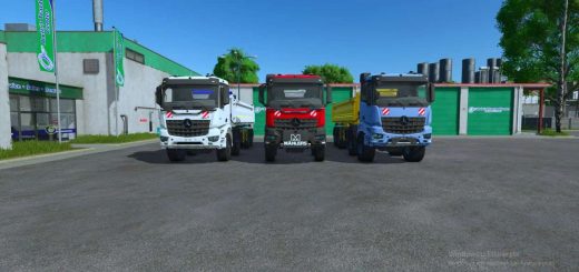 Mercedes Arocs 8×8 v1.0