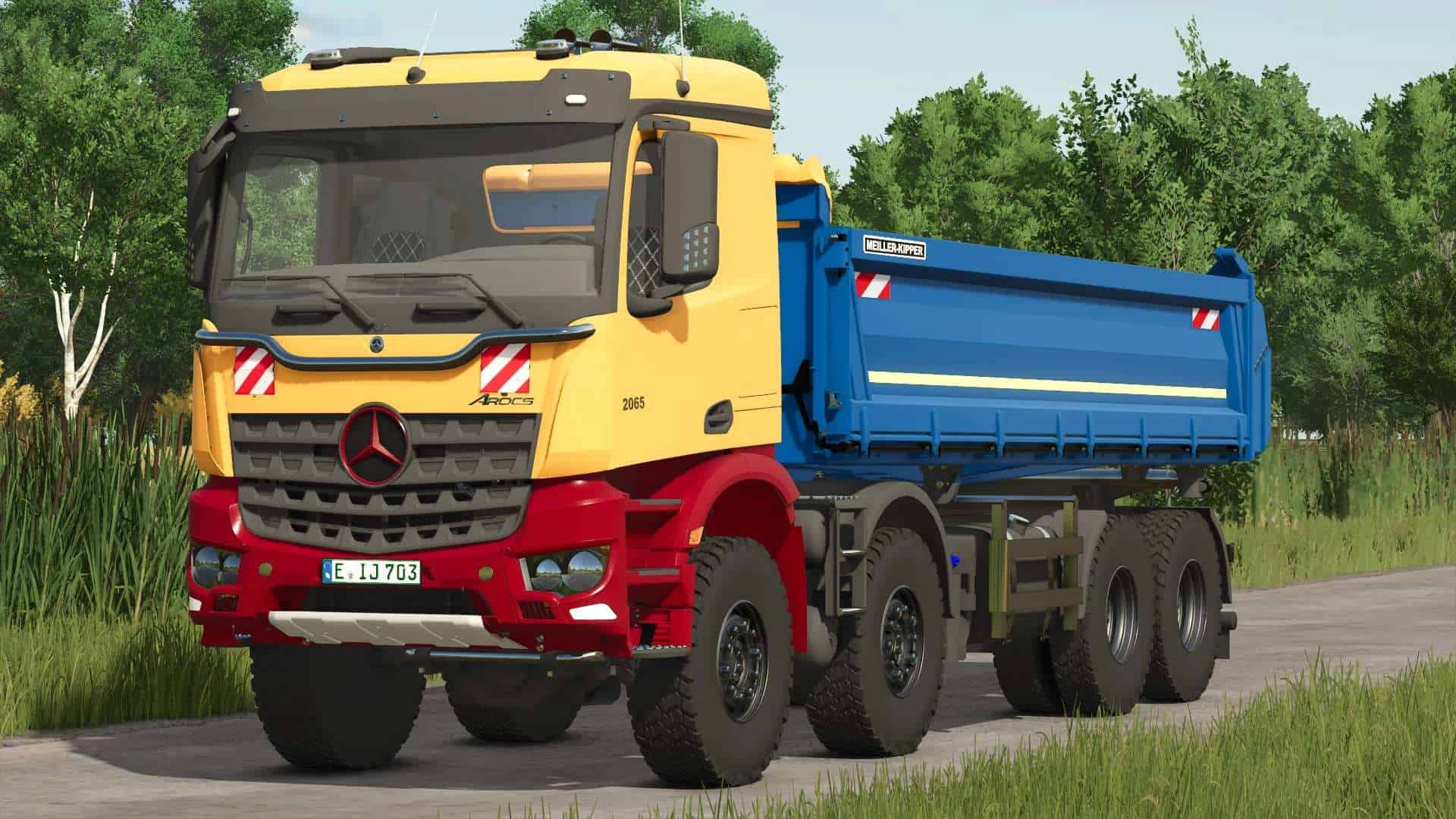 Mercedes Benz Arocs Agrar v1.0