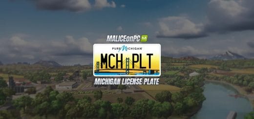 Michigan License Plate (Mackinac Bridge) V1.0