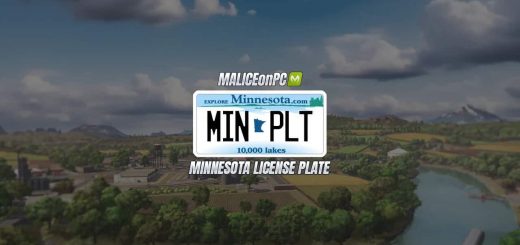 Minnesota License Plate V1.0