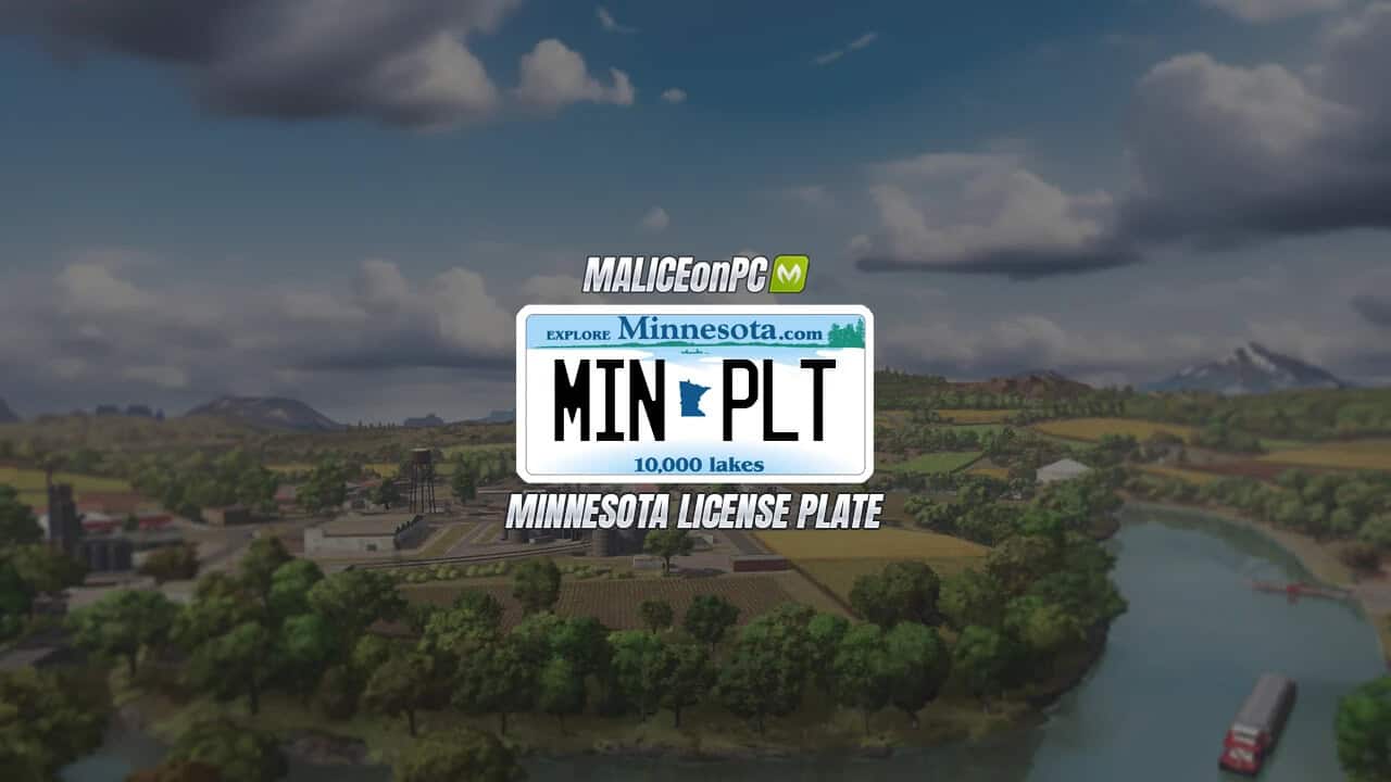 Minnesota License Plate V1.0