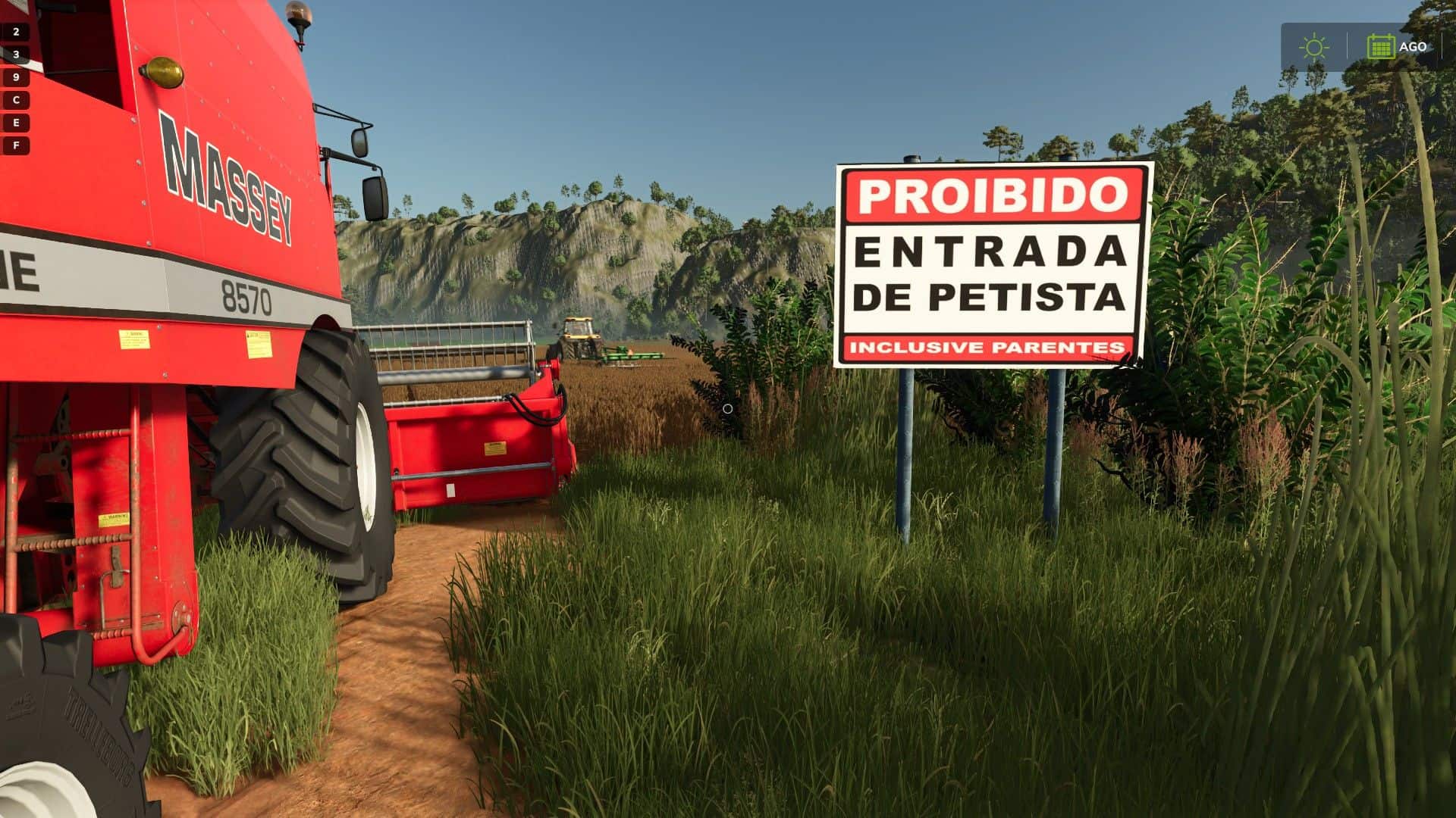 Portuguese warning panel V1.0