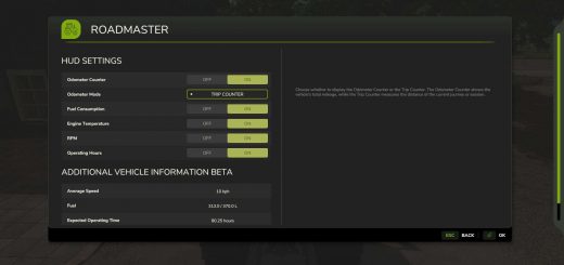 RoadMaster V1.1.0.1