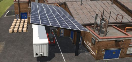 Shed With Solar Roof V1.0