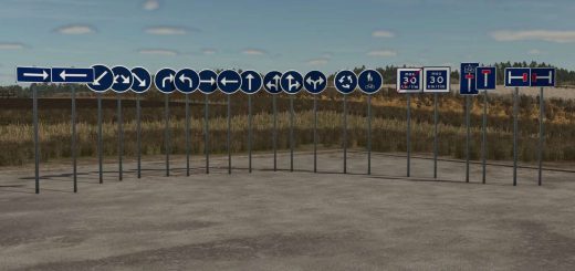 Swedish Road Sign Pack Placeable v1.0