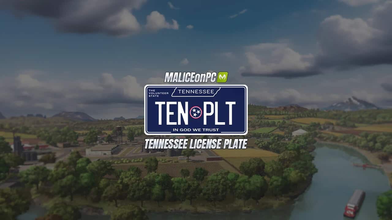 Tennessee License Plate V1.0