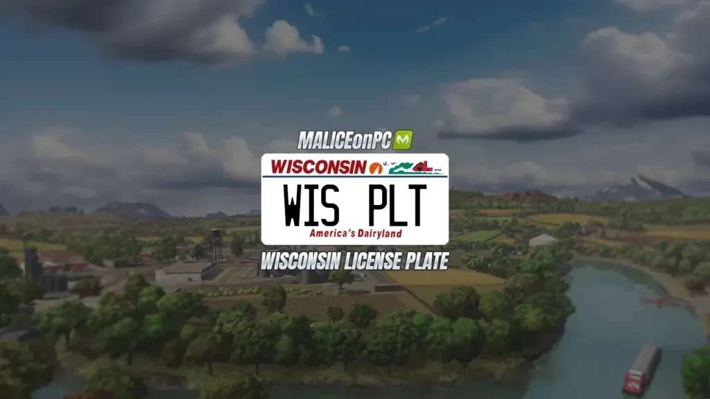 Wisconsin License Plate v1.0