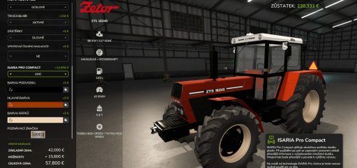 Zetor ZTS 16245 Real Sounds V1.0.0.3