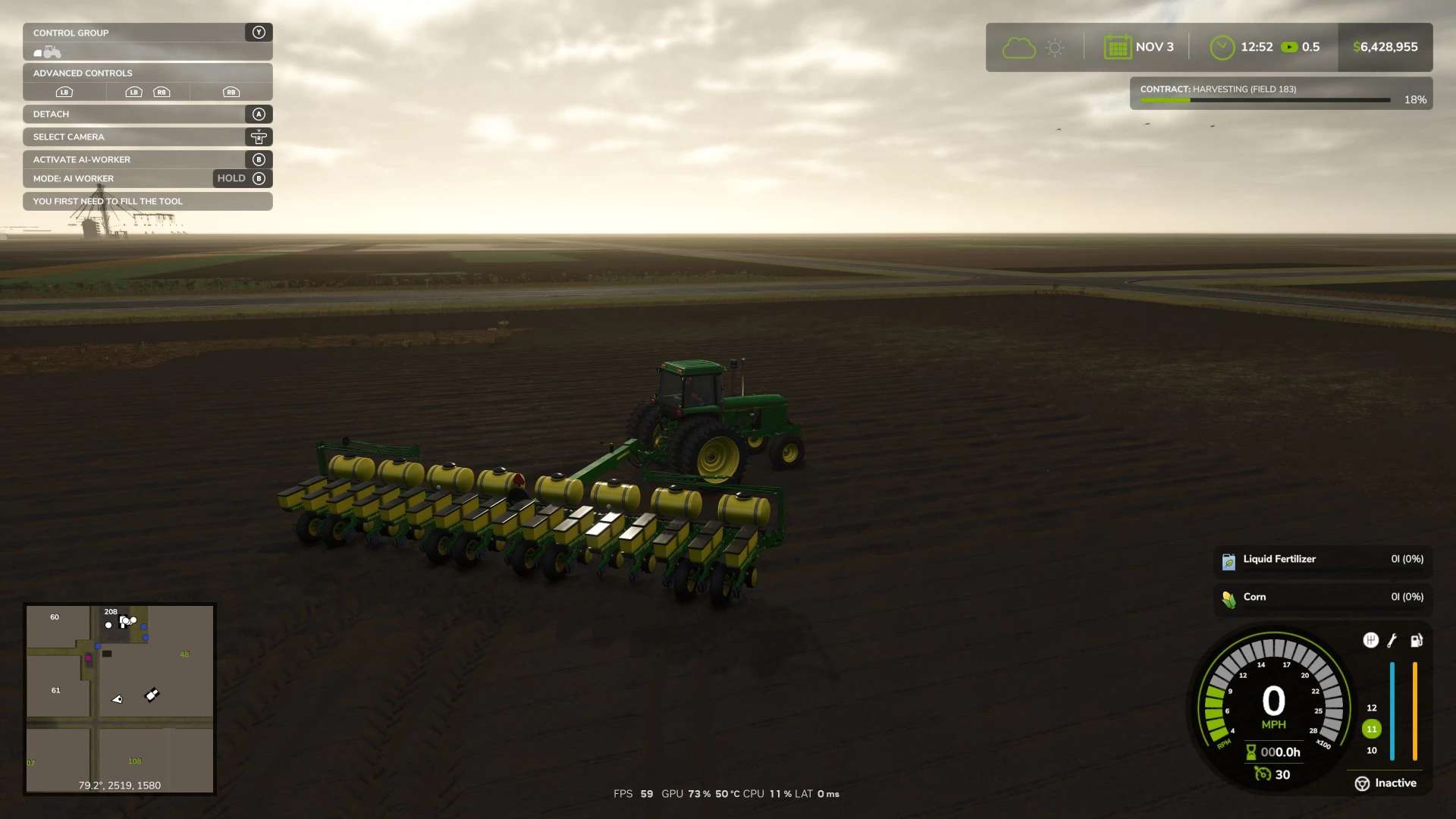 John Deere 16r30 Planter v1.0
