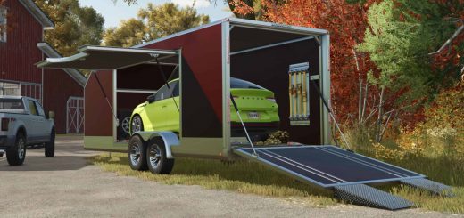 2 Axle Enclosed Trailer v2