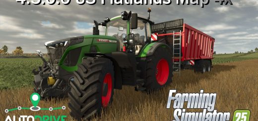 Autodrive US Flatlands Map 4x v1.0.1.0