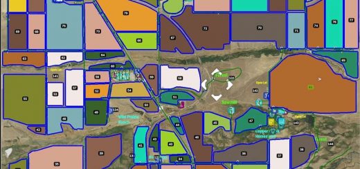 Autodrive courses for the Judith Plains Montana 4X v1.0