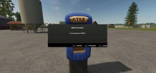 Bank Account ATM v1.0