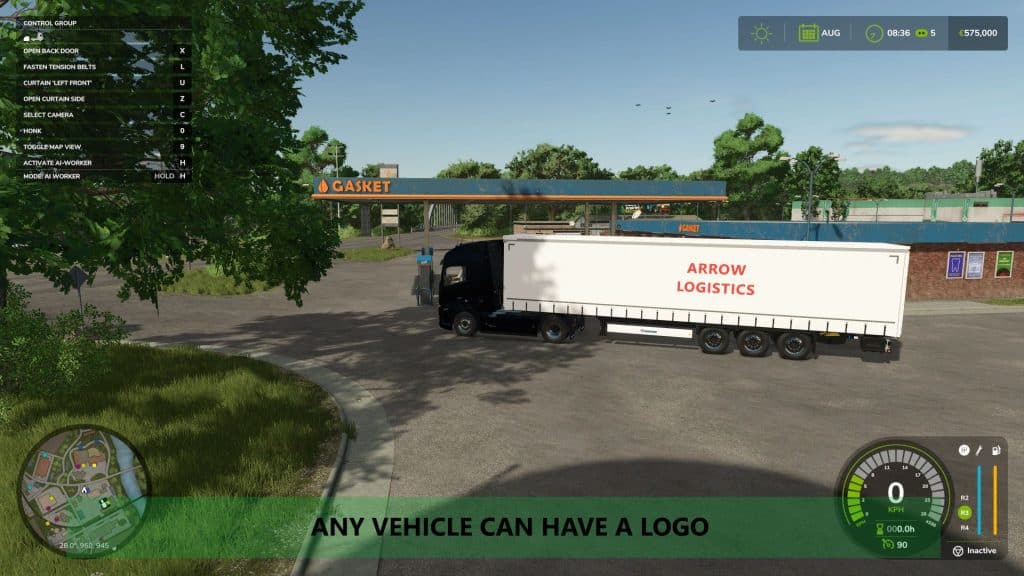 Custom logos on any vehicle V1.0 | FS25 Mod Download