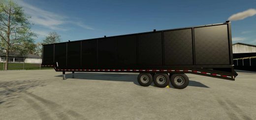 Dropdeck Trailer – Autoload Bales v1.0.0.1