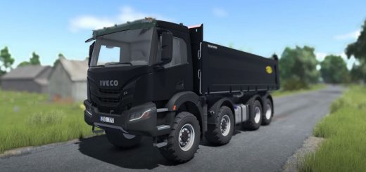 Iveco X-Way 8X8 Meiller Kipper v1.0