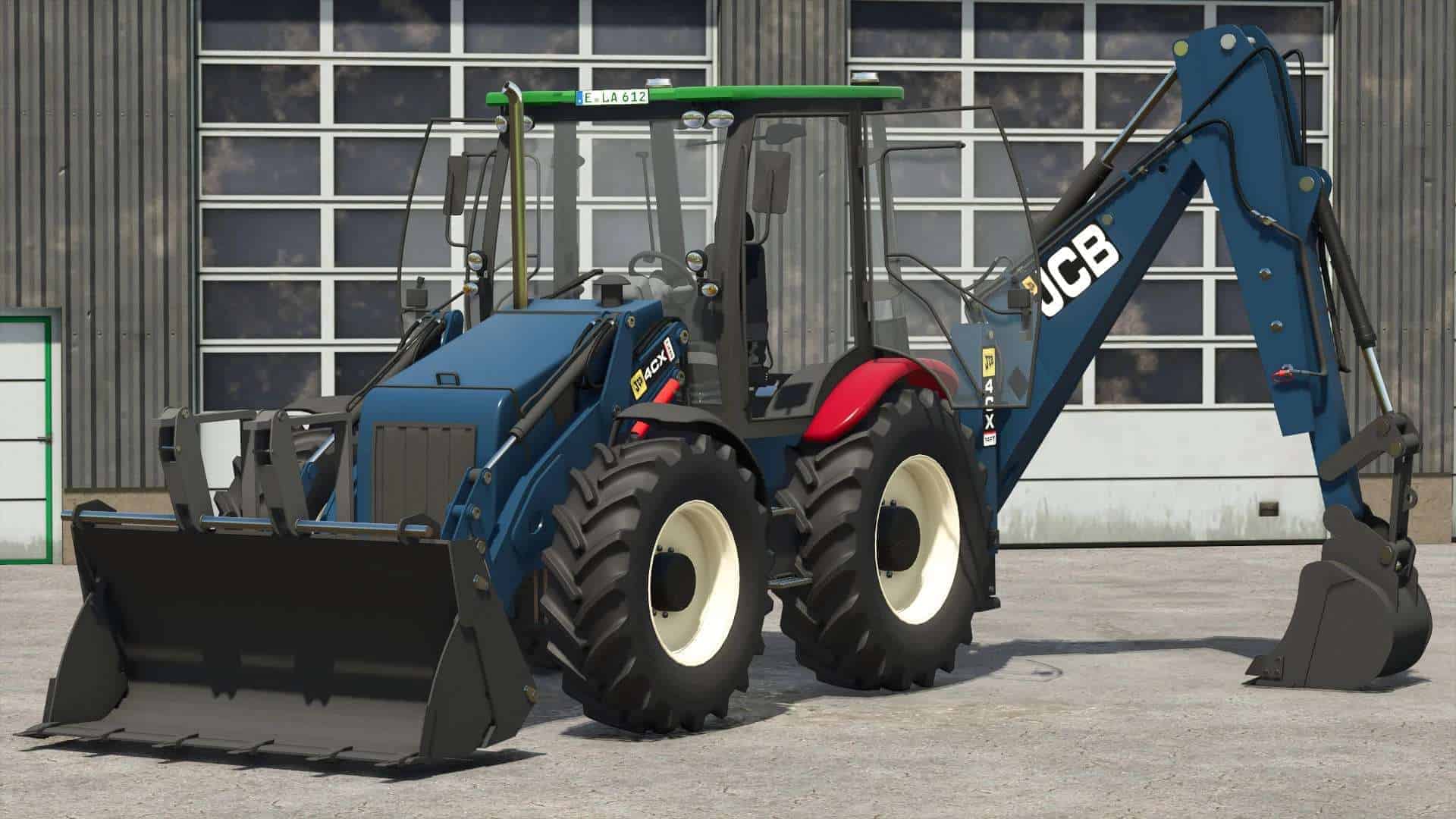 JCB CX3/CX4 Backhoe Loader v1.0