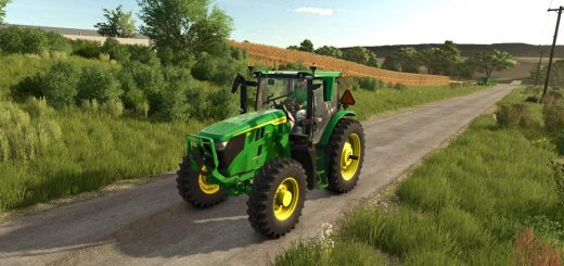 John Deere 6R (145-185) Mid-Sized Frame Utility Tractor v1.0