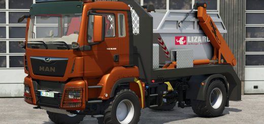 MAN TGS 18.500 Skip Loader Truck v1.0