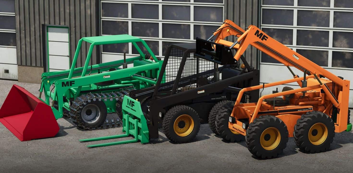 Massey Ferguson 711 Skid Steer v1.0