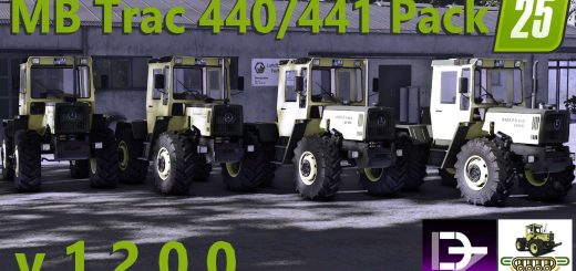 Mercedes Benz MB Trac 442/443 Pack v2.0