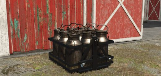 Milk/Water Transport On 3 Point Support Platform v1.0