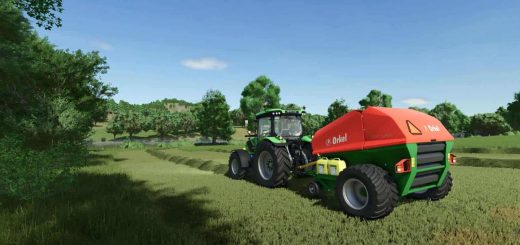 Orkel GP1260, New Holland Roll Baler 125 And Case IH RB 544 v1.0