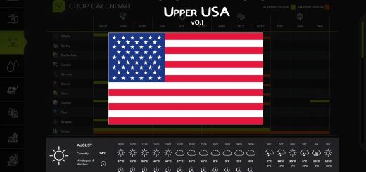 Realistic Temperatures – Upper USA v1.0
