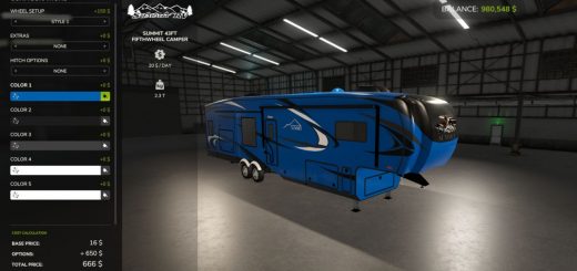 Summit 43ft 5th Wheel Camper v1.0